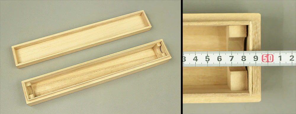 Storage Box for Kakemono Kakejiku Hanging scroll Inside Length 19" / 48.5cm BO376