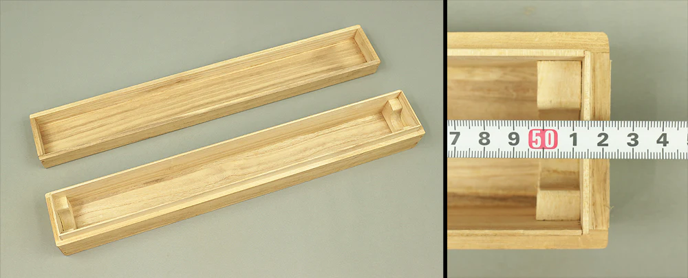 Storage Box for Kakemono Kakejiku Hanging scroll Inside Length 20.1" / 51.3cm BO392