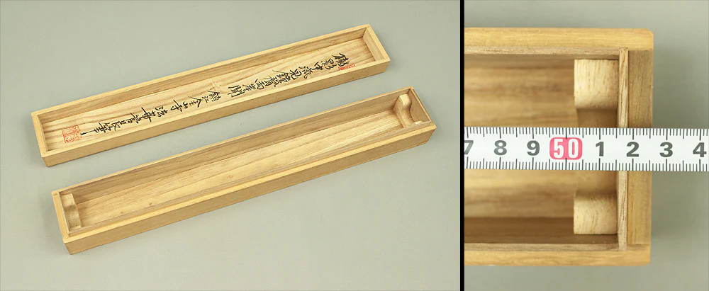 Storage Box for Kakemono Kakejiku Hanging scroll Inside Length 20.2" / 51.5cm BO384