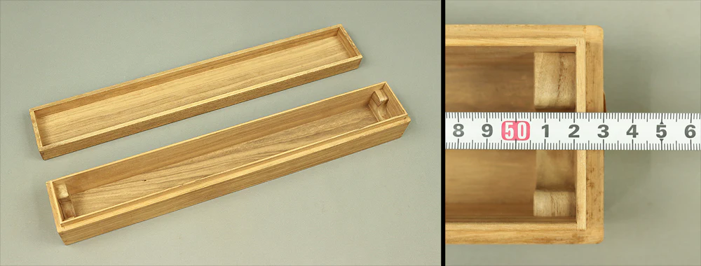 Storage Box for Kakemono Kakejiku Hanging scroll Inside Length 20.4" / 52cm BO396