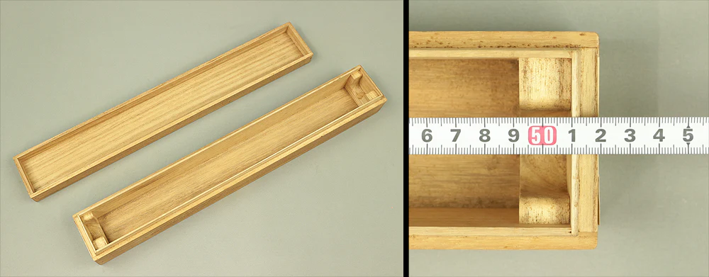 Storage Box for Kakemono Kakejiku Hanging scroll Inside Length 20" / 51cm BO360 - Image 5