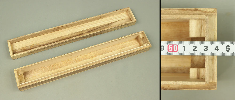 Storage Box for Kakemono Kakejiku Hanging scroll Inside Length 20.8" / 52.9cm BO394