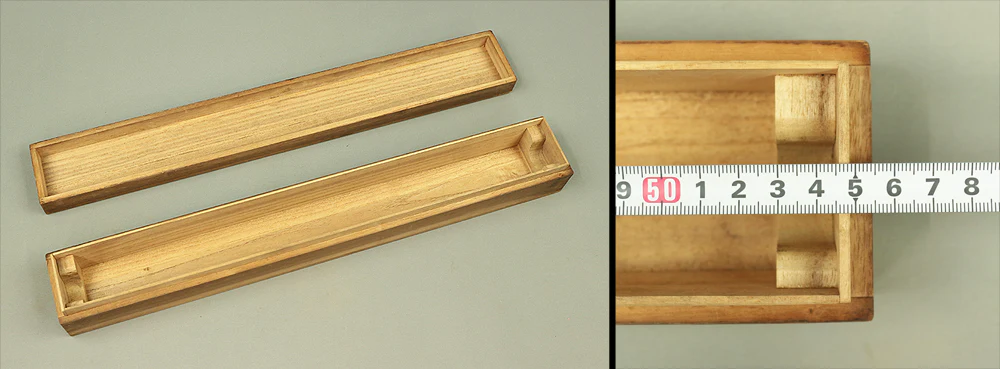 Storage Box for Kakemono Kakejiku Hanging scroll Inside Length 21.4" / 54.5cm BO367