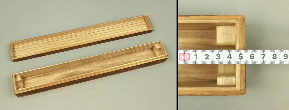 Storage Box for Kakemono Kakejiku Hanging scroll Inside Length 21.4" / 54.5cm BO369
