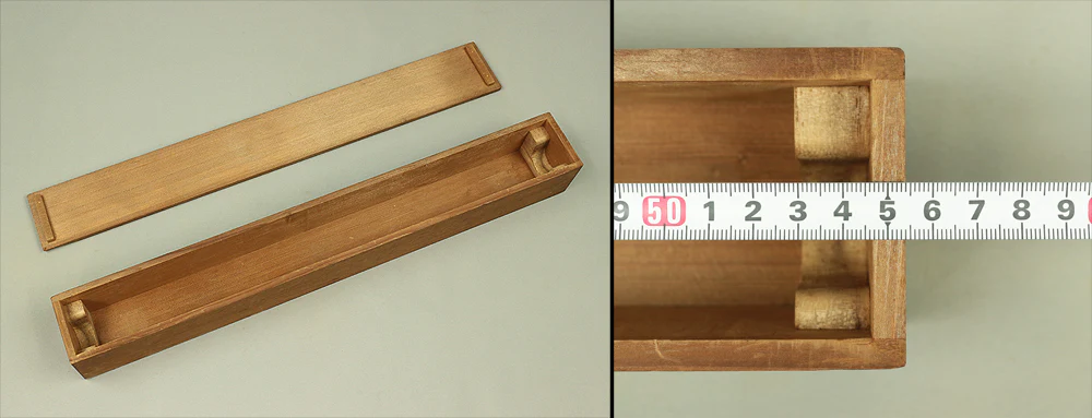 Storage Box for Kakemono Kakejiku Hanging scroll Inside Length 21.5" / 54.6cm BO491