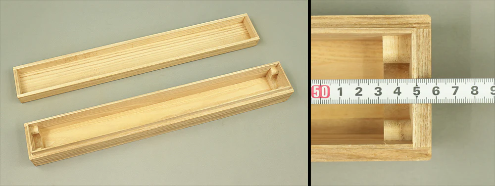 Storage Box for Kakemono Kakejiku Hanging scroll Inside Length 21.5" / 54.7cm BO419