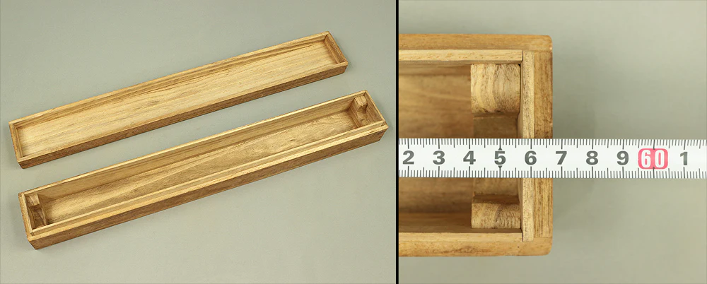 Storage Box for Kakemono Kakejiku Hanging scroll Inside Length 21.9" / 55.7cm BO462