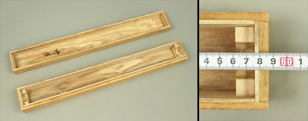 Storage Box for Kakemono Kakejiku Hanging scroll Inside Length 22.6" / 57.5cm BO431