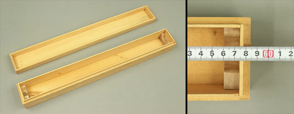 Storage Box for Kakemono Kakejiku Hanging scroll Inside Length 22.6" / 57.5cm BO433
