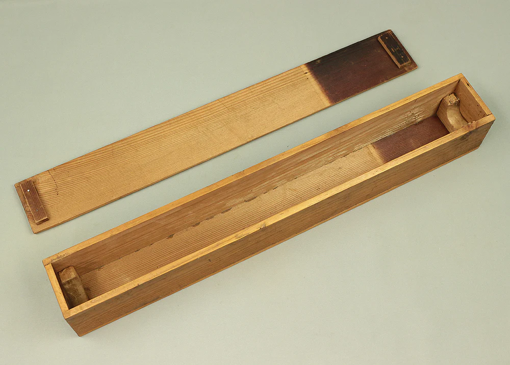 Storage Box for Kakemono Kakejiku Hanging scroll Inside Length 22.7" / 57.7cm BO483 - Image 2