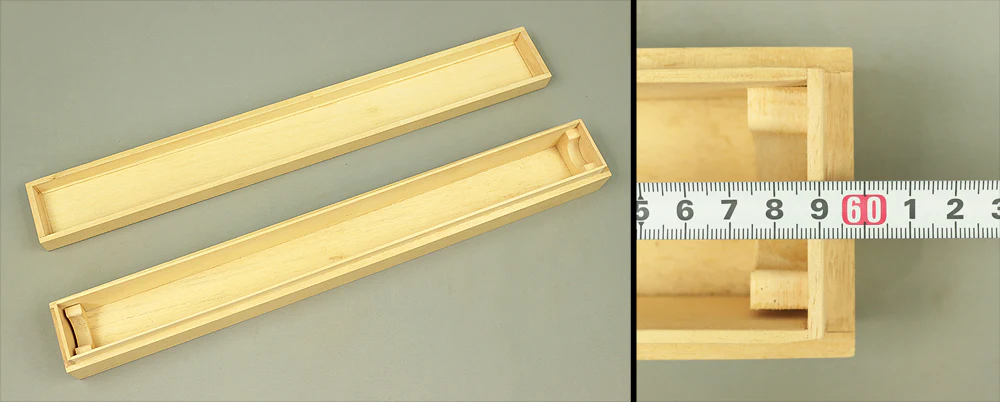 Storage Box for Kakemono Kakejiku Hanging scroll Inside Length 23.1" / 58.7cm BO441