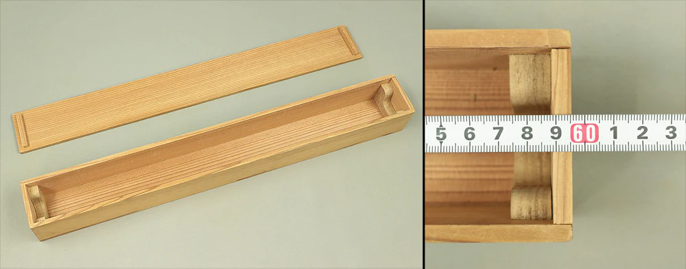 Storage Box for Kakemono Kakejiku Hanging scroll Inside Length 23.1" / 58.8cm BO482
