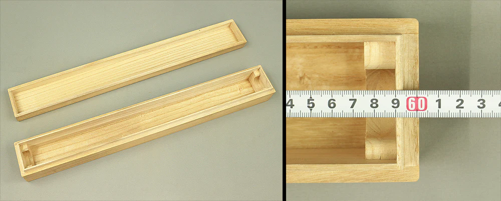 Storage Box for Kakemono Kakejiku Hanging scroll Inside Length 23.2" / 59cm BO449
