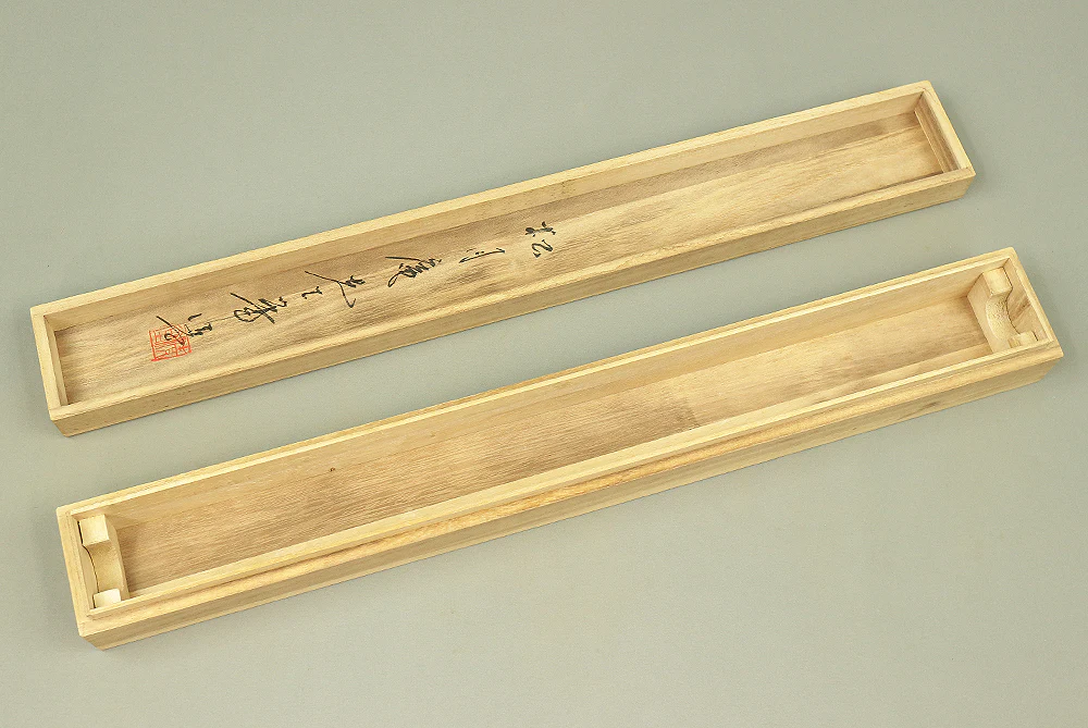 Storage Box for Kakemono Kakejiku Hanging scroll Inside Length 23.2" / 59cm BO458 - Image 2