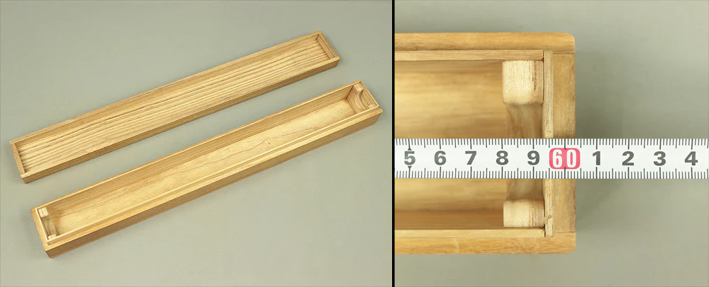 Storage Box for Kakemono Kakejiku Hanging scroll Inside Length 23.3" / 59.3cm BO460