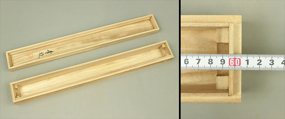Storage Box for Kakemono Kakejiku Hanging scroll Inside Length 23.4" / 59.5cm BO414