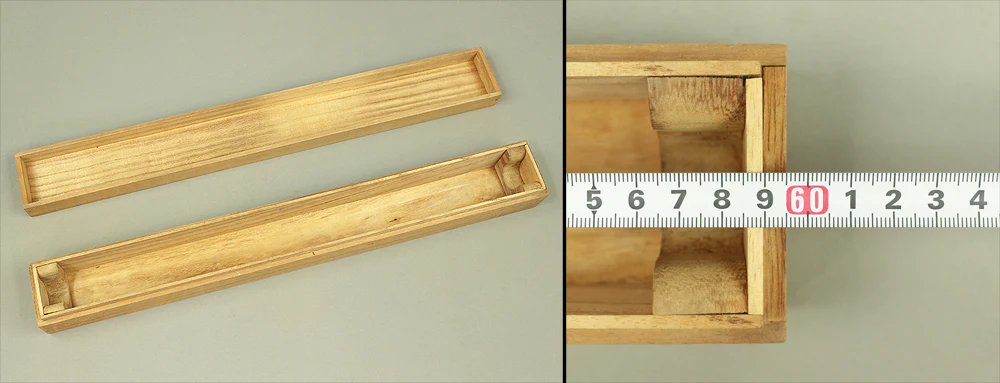 Storage Box for Kakemono Kakejiku Hanging scroll Inside Length 23" / 58.5cm BO457