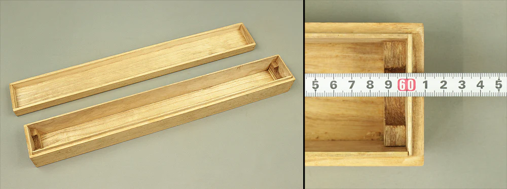Storage Box for Kakemono Kakejiku Hanging scroll Inside Length 23.6" / 60cm BO467