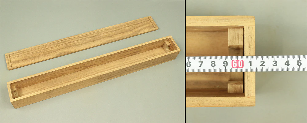 Storage Box for Kakemono Kakejiku Hanging scroll Inside Length 23.8" / 60.5cm BO475