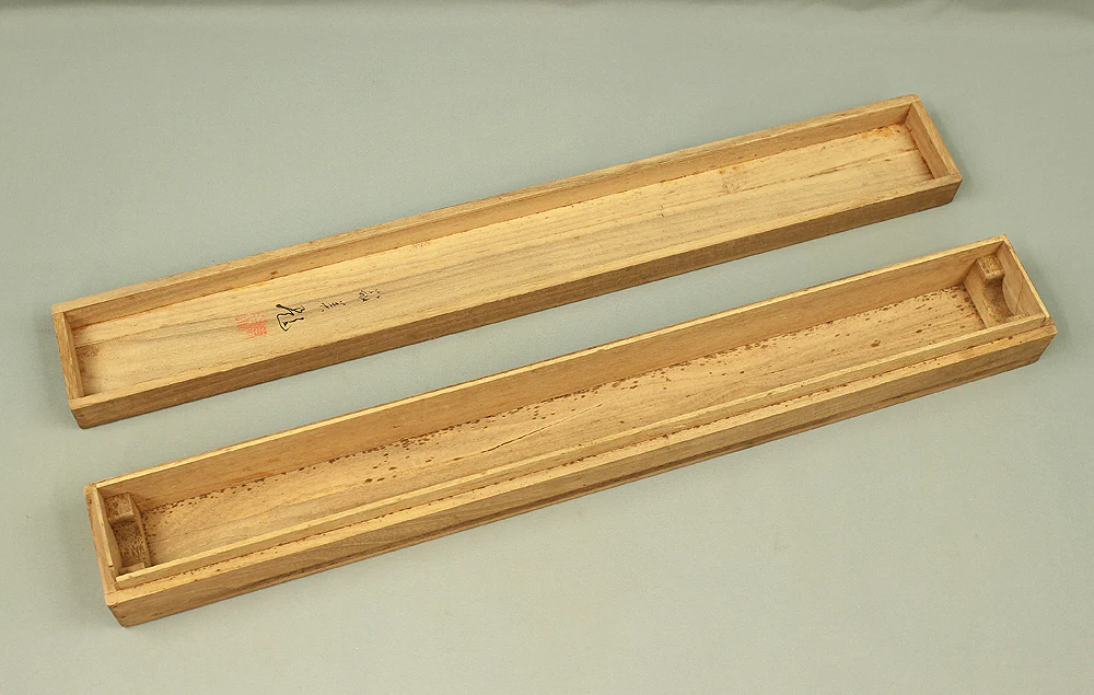 Storage Box for Kakemono Kakejiku Hanging scroll Inside Length 23.8" / 60.6cm BO429 - Image 2