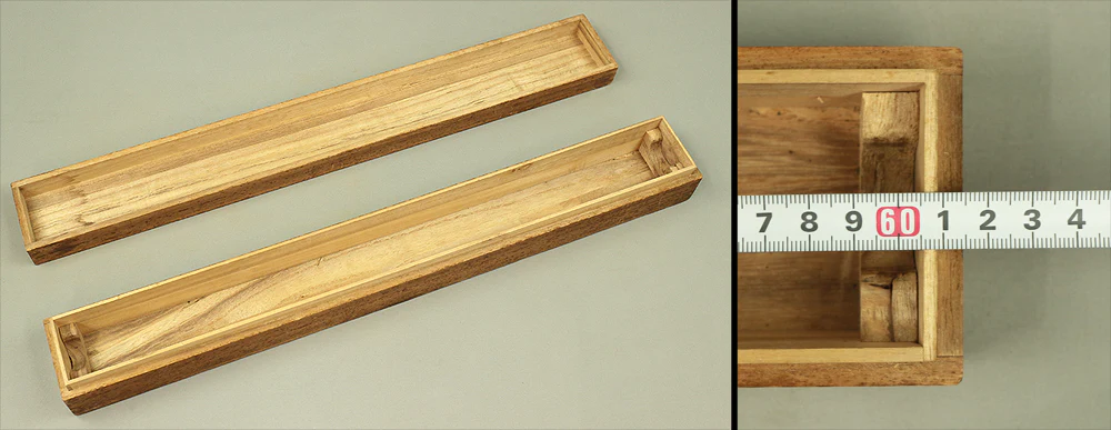 Storage Box for Kakemono Kakejiku Hanging scroll Inside Length 23.9" / 60.6cm BO437