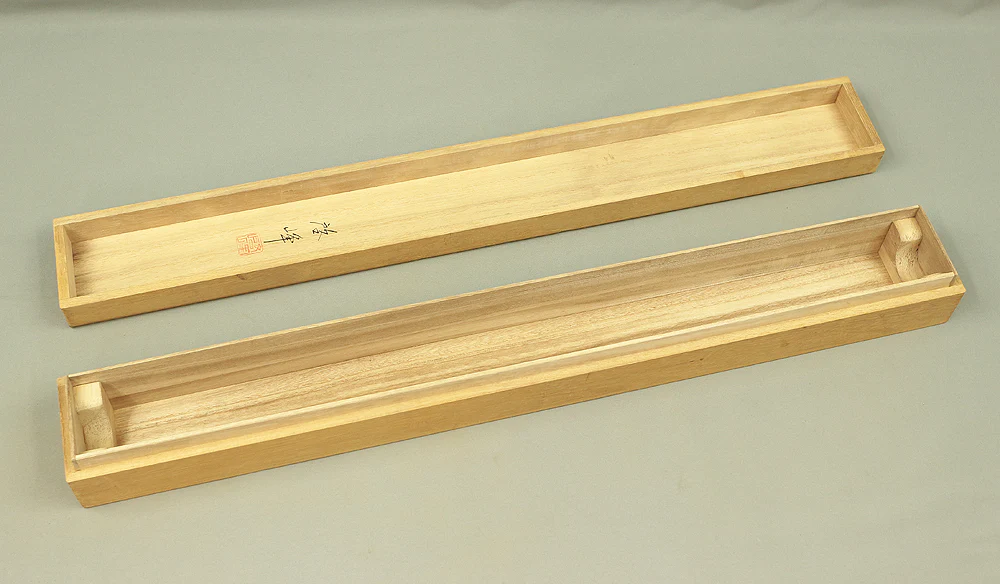 Storage Box for Kakemono Kakejiku Hanging scroll Inside Length 23.9" / 60.6cm BO438 - Image 2