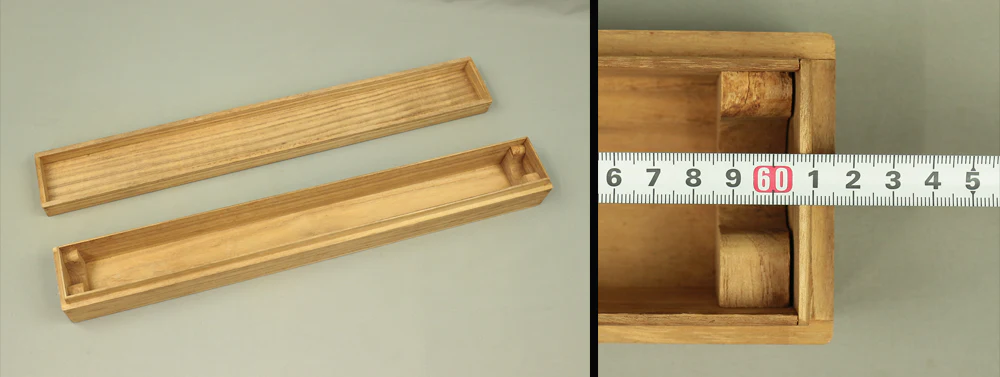 Storage Box for Kakemono Kakejiku Hanging scroll Inside Length 23.9" / 60.6cm BO448