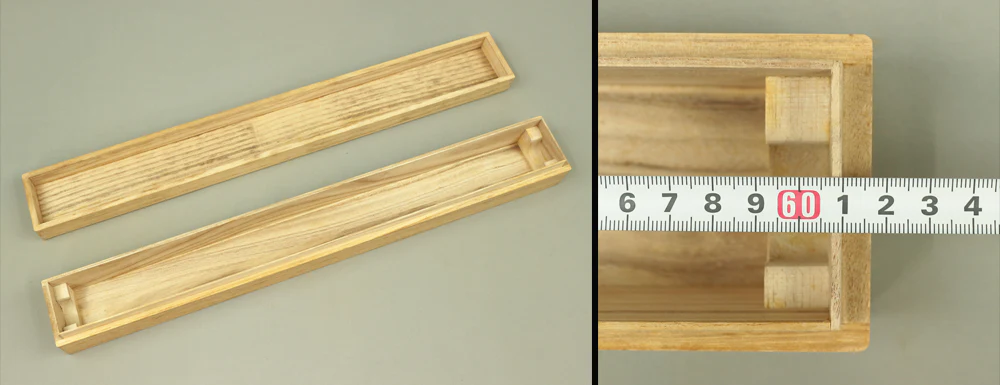 Storage Box for Kakemono Kakejiku Hanging scroll Inside Length 23.9" / 60.7cm BO444