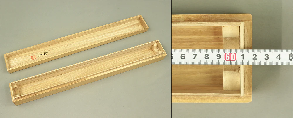Storage Box for Kakemono Kakejiku Hanging scroll Inside Length 23.9" / 60.7cm BO454