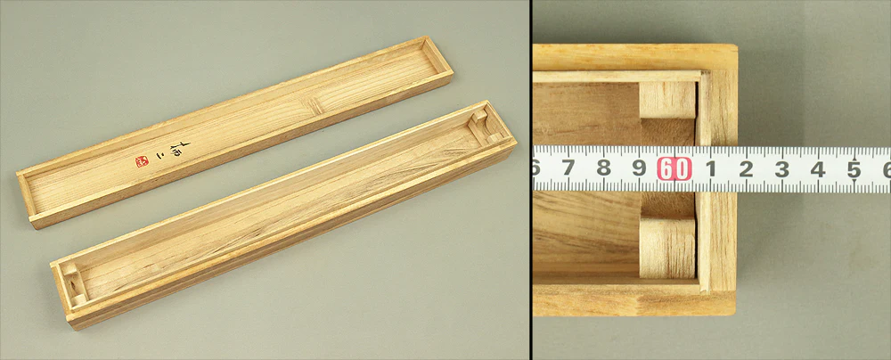 Storage Box for Kakemono Kakejiku Hanging scroll Inside Length 23.9" / 60.7cm BO466