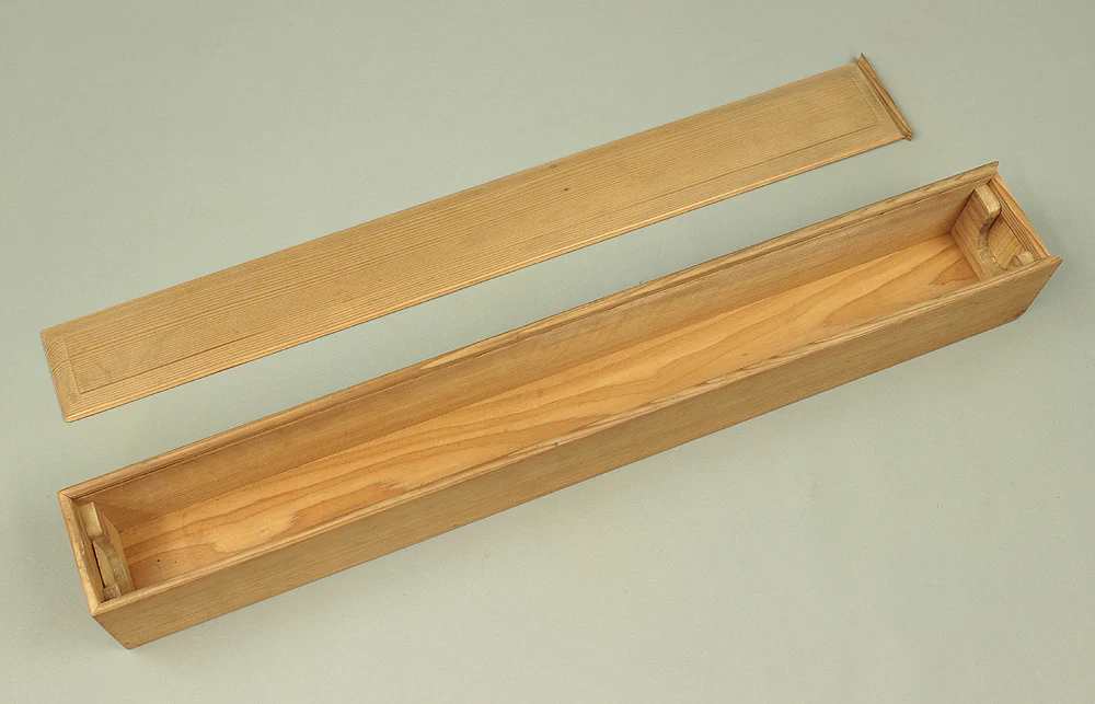 Storage Box for Kakemono Kakejiku Hanging scroll Inside Length 24.1" / 61.4cm BO487 - Image 2