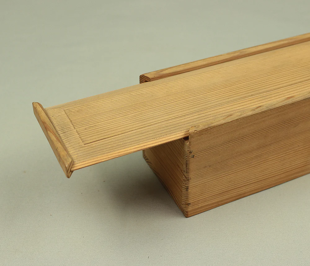 Storage Box for Kakemono Kakejiku Hanging scroll Inside Length 24.1" / 61.4cm BO487 - Image 5