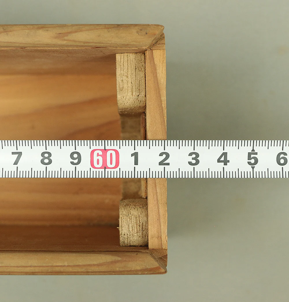 Storage Box for Kakemono Kakejiku Hanging scroll Inside Length 24.1" / 61.4cm BO487 - Image 6