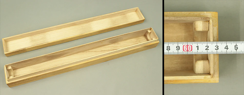 Storage Box for Kakemono Kakejiku Hanging scroll Inside Length 24.5" / 62.3cm BO416