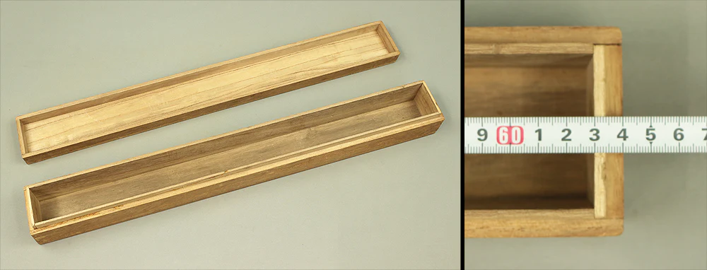 Storage Box for Kakemono Kakejiku Hanging scroll Inside Length 24.8" / 63cm BO436