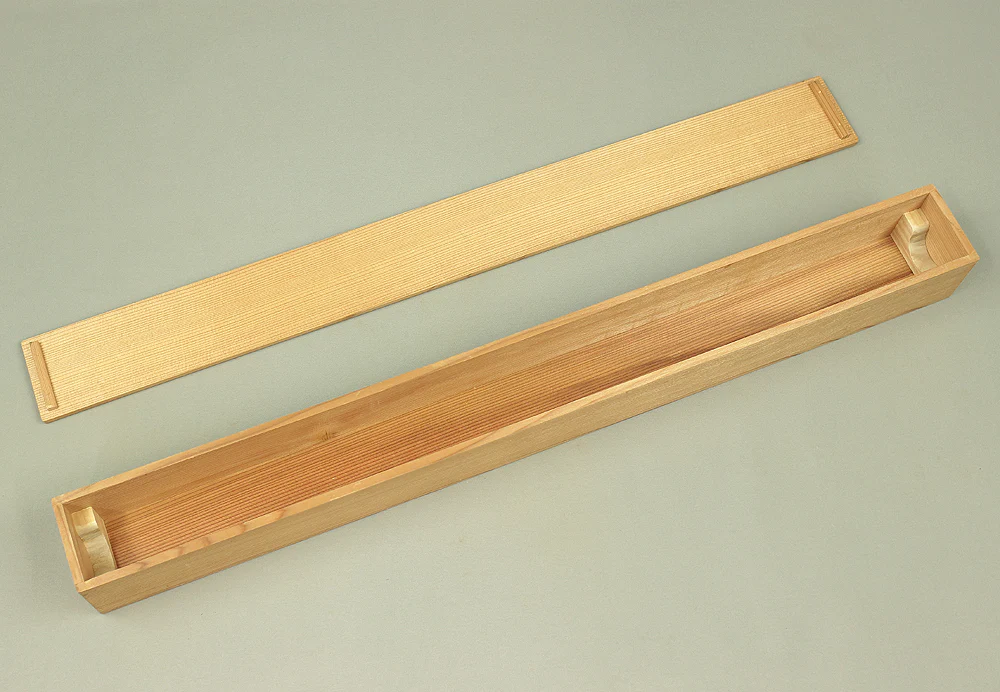 Storage Box for Kakemono Kakejiku Hanging scroll Inside Length 25.1" / 63.9cm BO486 - Image 2