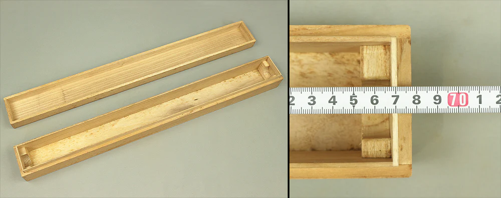 Storage Box for Kakemono Kakejiku Hanging scroll Inside Length 26.2" / 66.8cm BO477