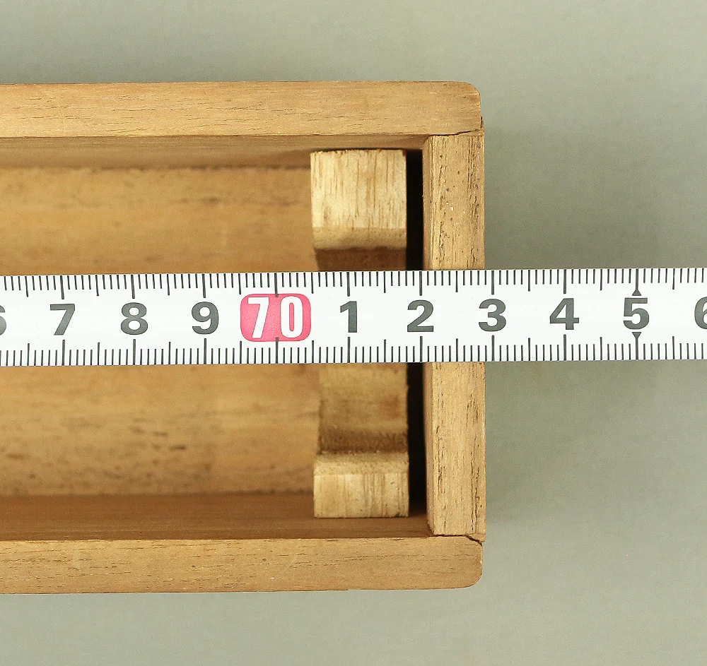 Storage Box for Kakemono Kakejiku Hanging scroll Inside Length 28.4" / 72.1cm BO514 - Image 5