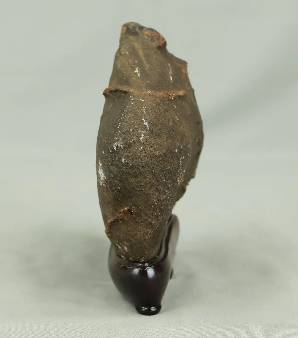 Suiseki Stone 1.3kg with Wooden Stand VB111 - Image 6