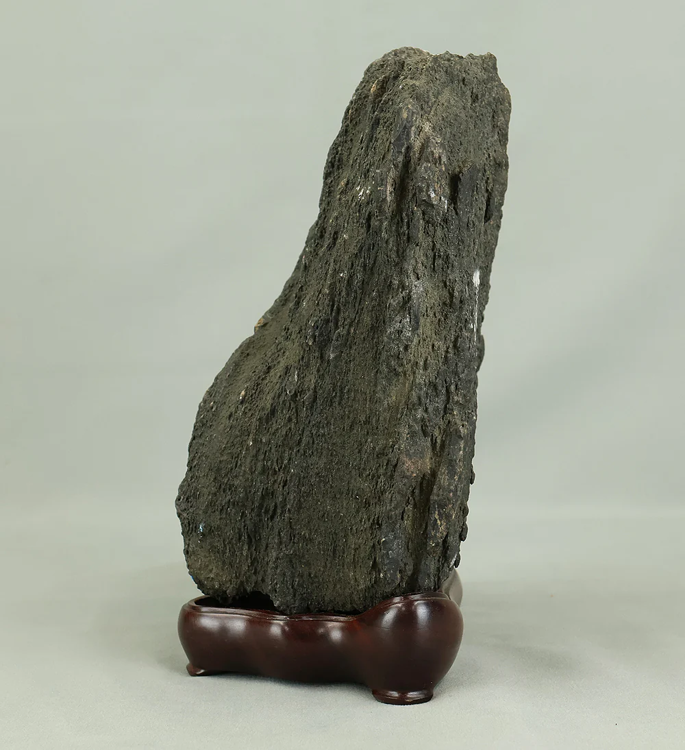 Suiseki Stone 5.9kg with Wooden Stand VB106 - Image 10