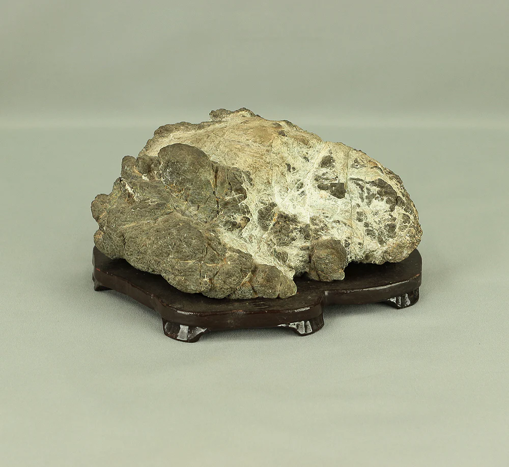 Suiseki stone with Wooden Stand VA379