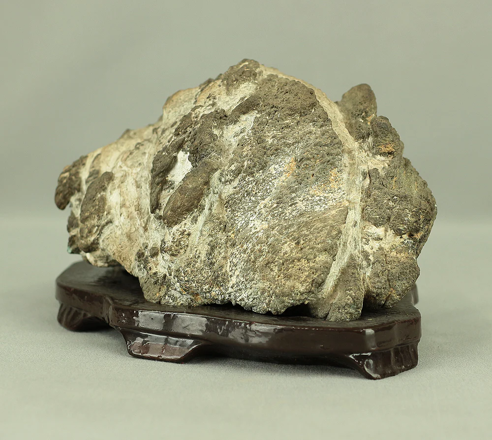 Suiseki stone with Wooden Stand VA379 - Image 5