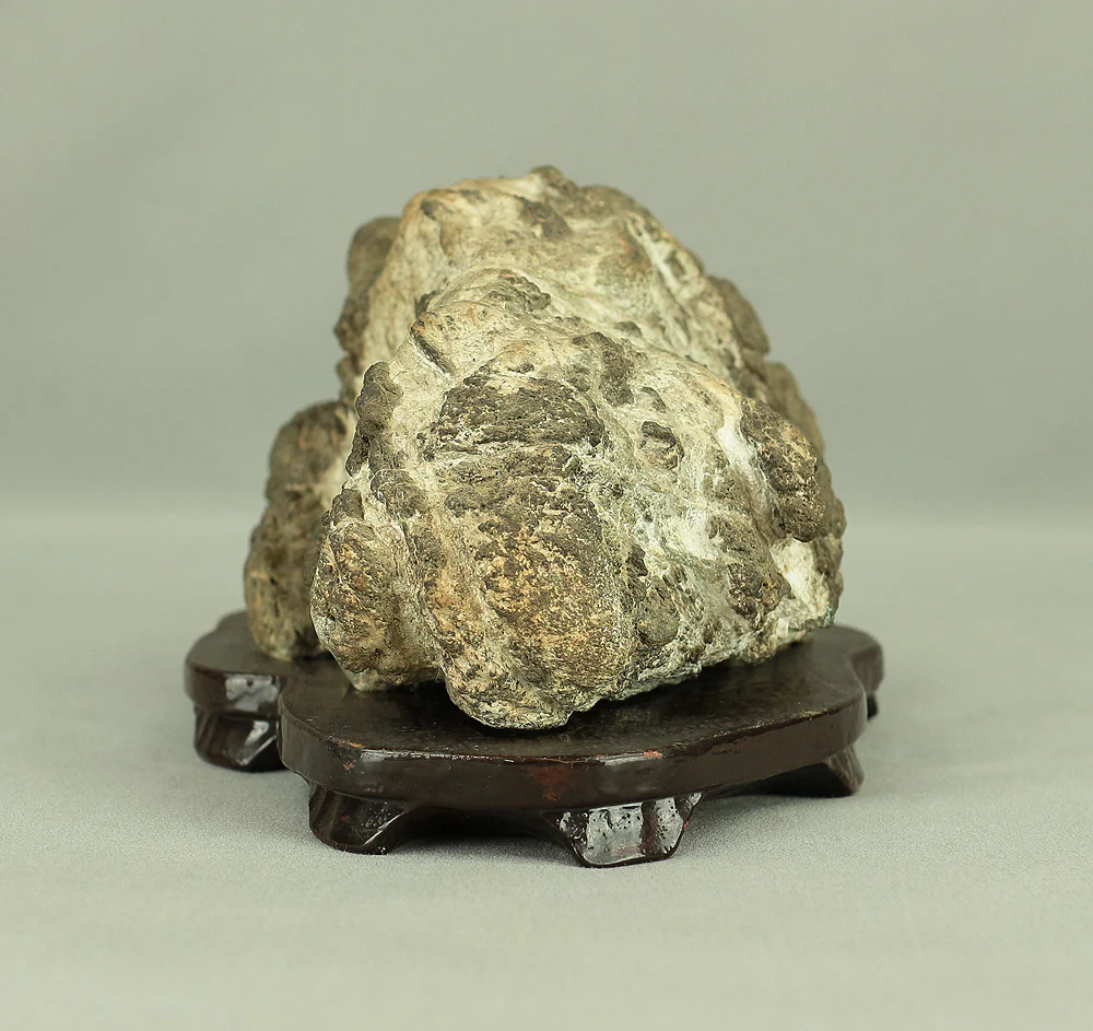 Suiseki stone with Wooden Stand VA379 - Image 8