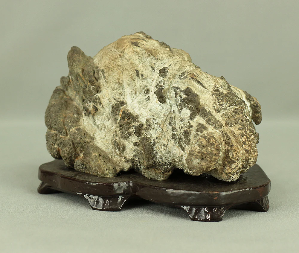 Suiseki stone with Wooden Stand VA379 - Image 9