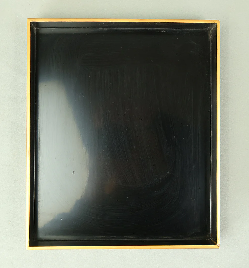 Suzuribako 硯箱 (Writing Inkstone Box) Gold Lacquer Makie 'Bamboo' VB139 - Image 15