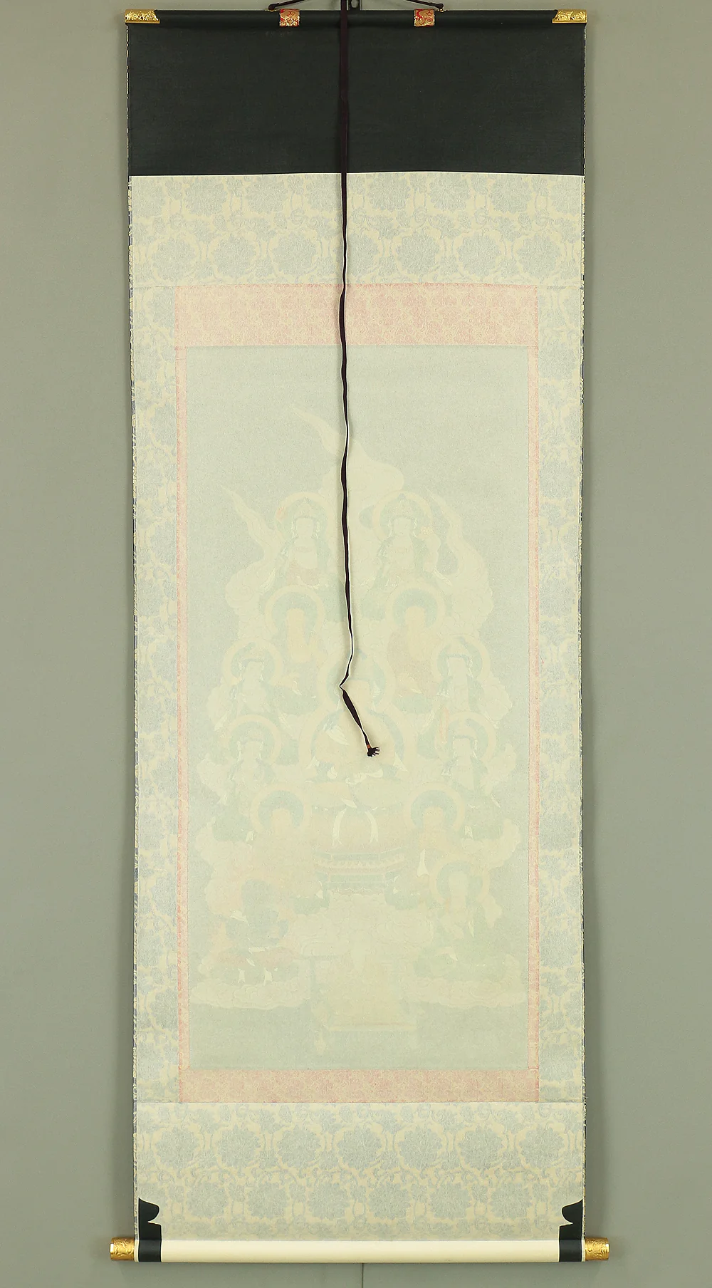 Thirteen Buddhas and Bodhisattvas with Box / Japanese Buddhism Hanging scroll RA801 - Image 16