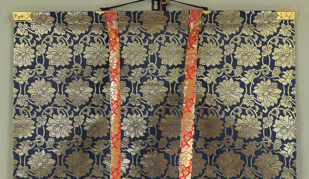 Thirteen Buddhas and Bodhisattvas with Box / Japanese Buddhism Hanging scroll RA801 - Image 3