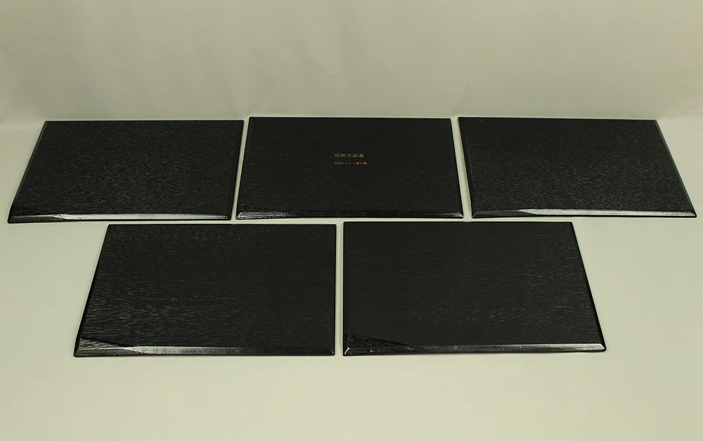 Tray (10) - Echizen Lacquerware Large and Small Square Tea Tray / Japanese Tea Ceremony Utensil VA450 - Image 12