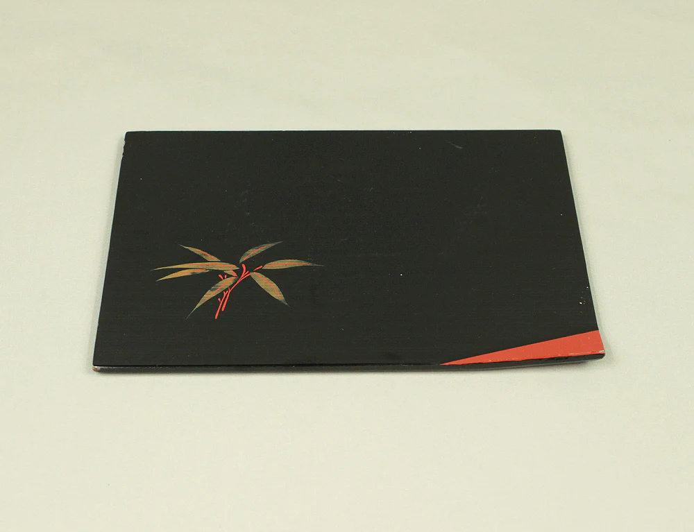 Tray (10) - Echizen Lacquerware Large and Small Square Tea Tray / Japanese Tea Ceremony Utensil VA450 - Image 14