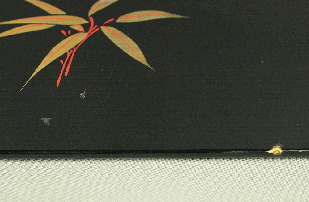 Tray (10) - Echizen Lacquerware Large and Small Square Tea Tray / Japanese Tea Ceremony Utensil VA450 - Image 27